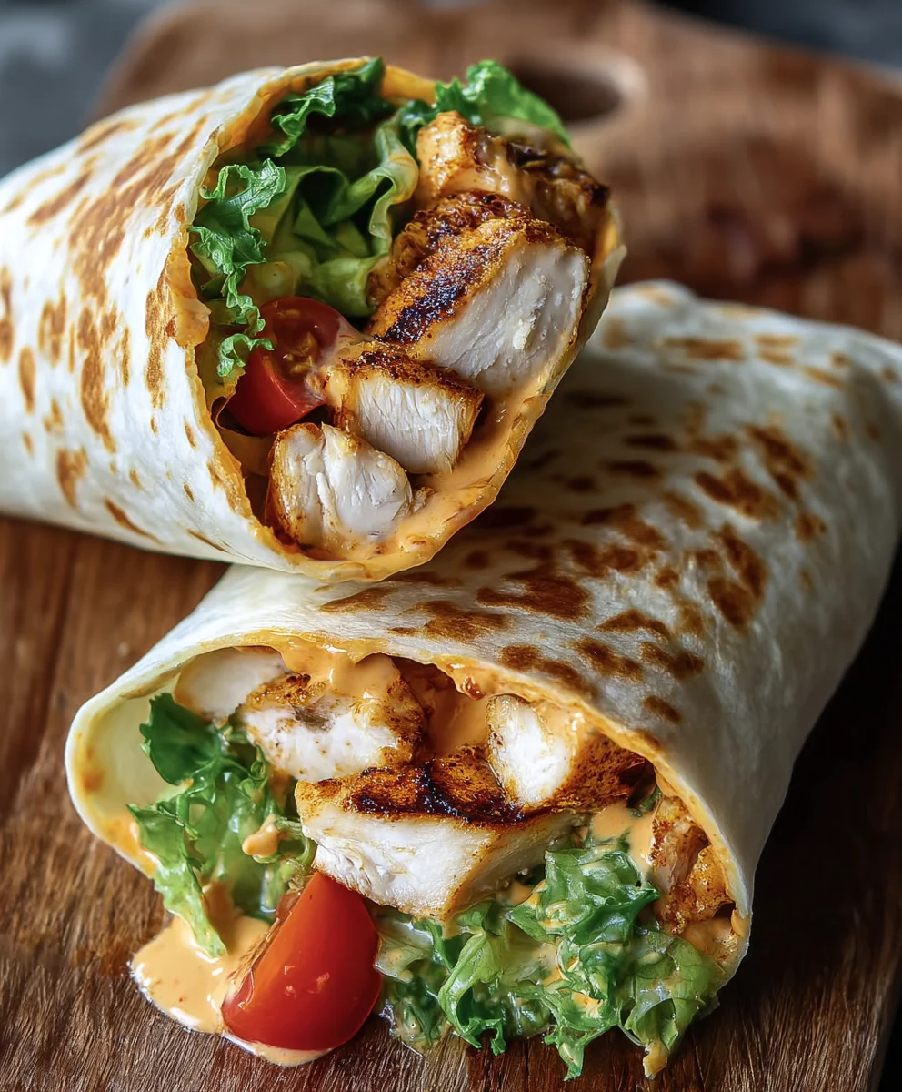 Spicy Chipotle Ranch Chicken Burrito Recipe