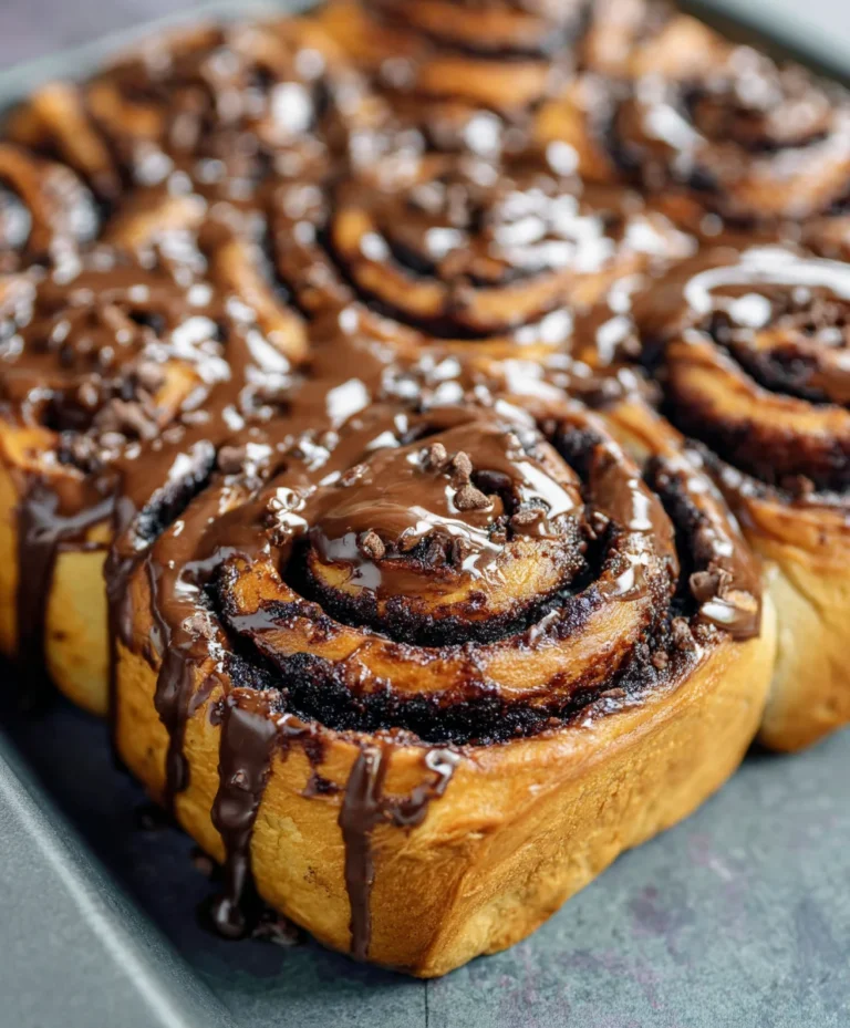Decadent Chocolate Cinnamon Rolls-Easy Homemade Treat