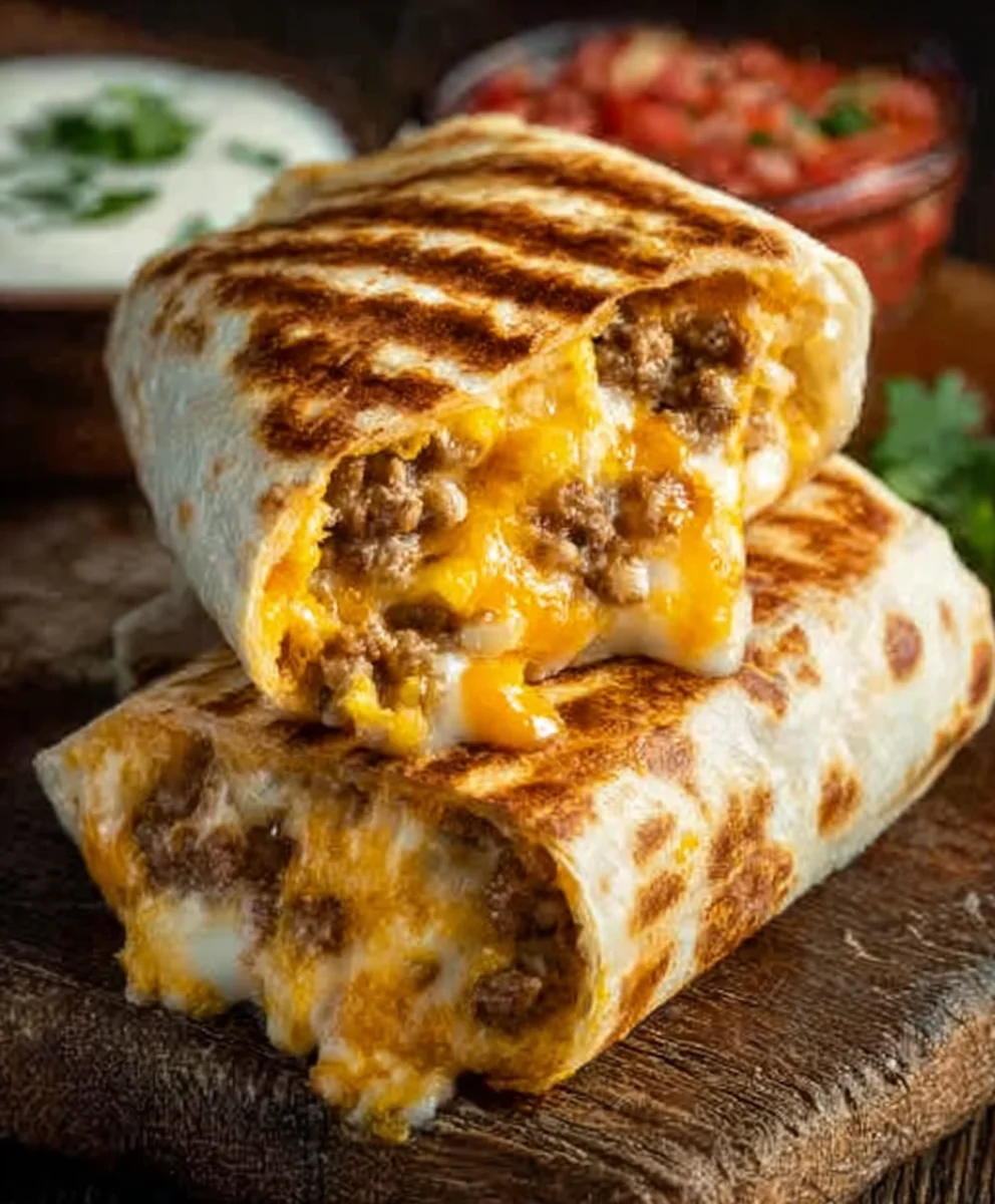 Grilled Cheese Burrito - Ultimate Comfort Food Recipe