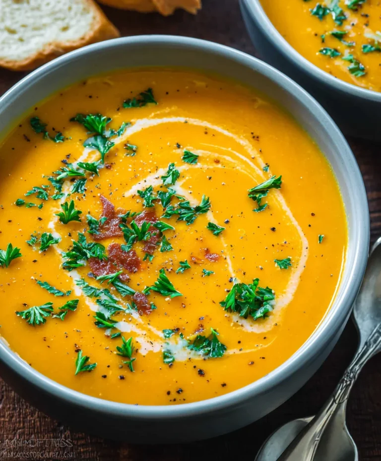Creamy Carrot Soup Recipe-Velvety Smooth Delight