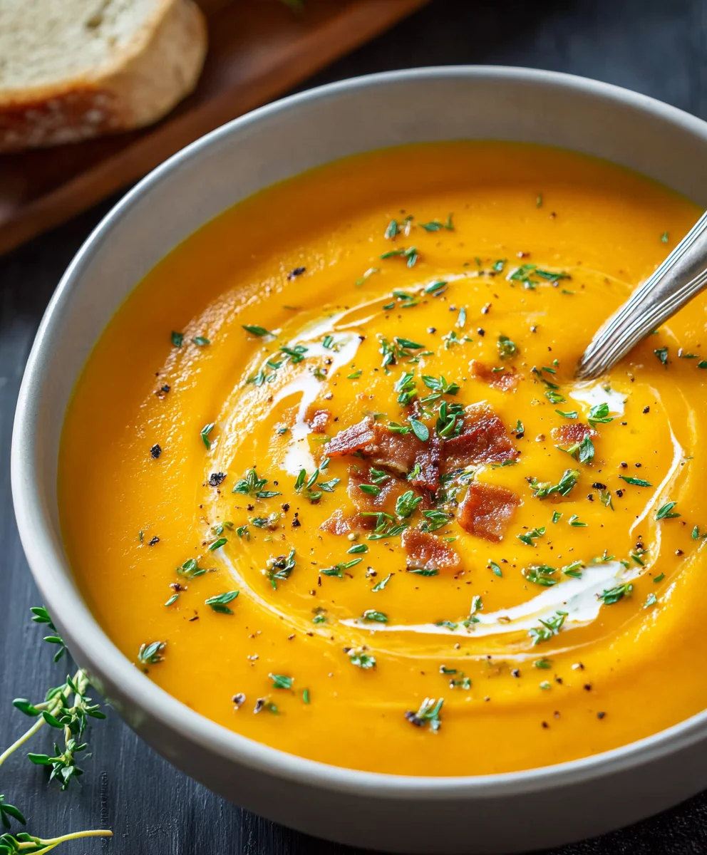 Creamy Carrot Soup Recipe-Velvety Smooth Delight