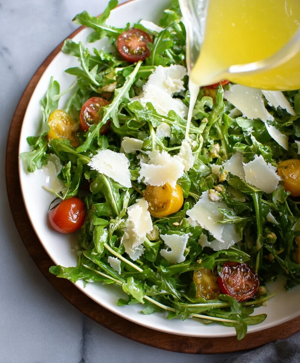 Zesty Arugula Salad - Simple Fresh Flavor