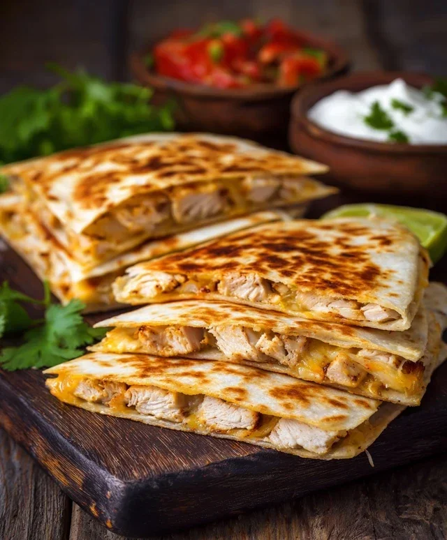Keto Chicken Quesadilla