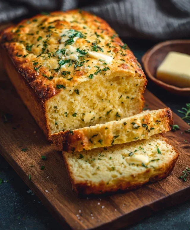 Garlic Butter Keto Bread