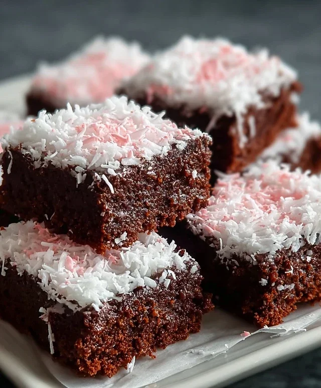 Sno Ball Brownies