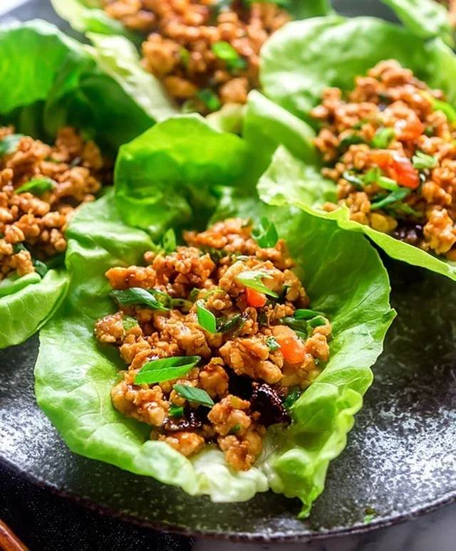 Chicken Lettuce Wraps (PF Chang's Copycat)