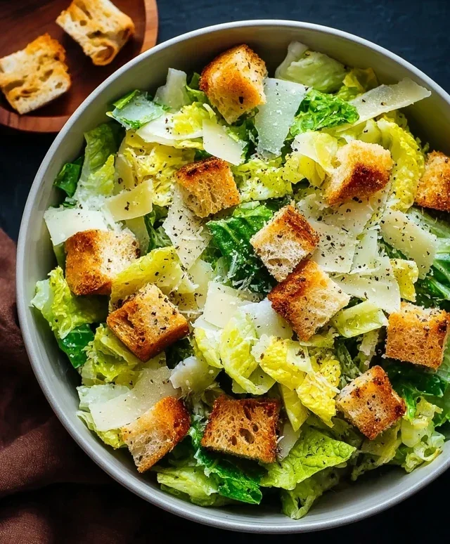 Classic Caesar Salad Croutons