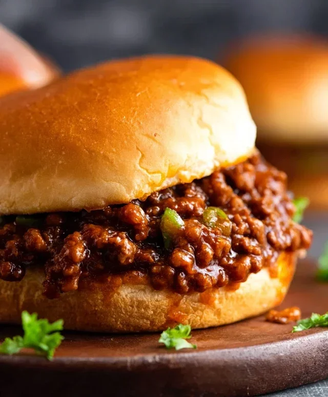 The Best Homemade Sloppy Joes