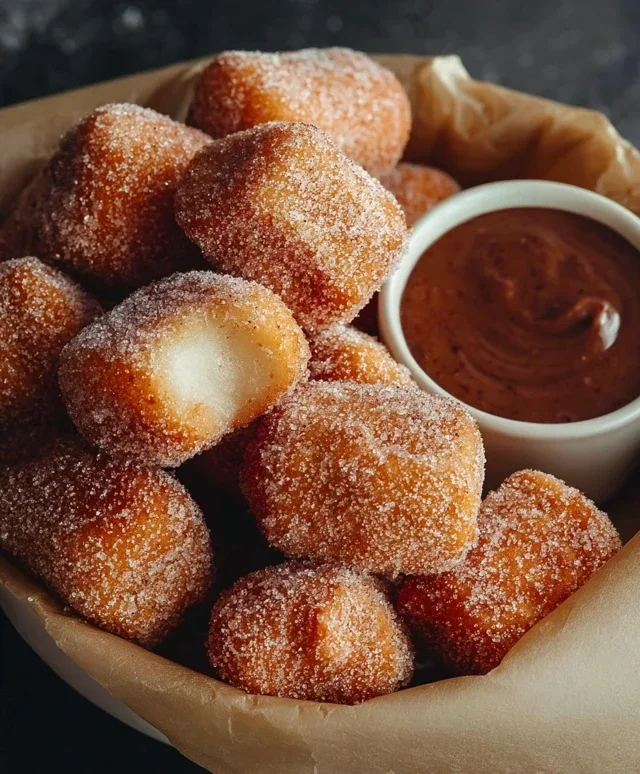 Sweet Air Fryer Churro Bites Recipe