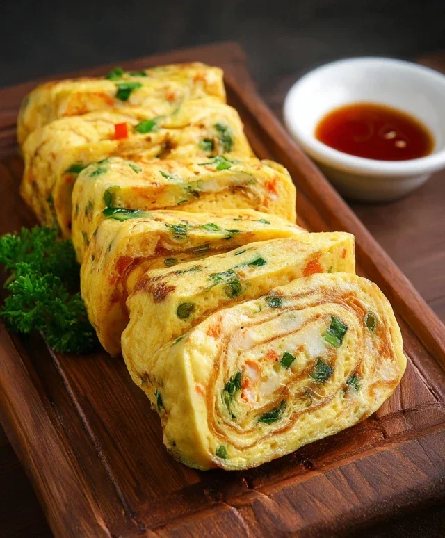 Gyeran Mari (Korean Rolled Omelette)