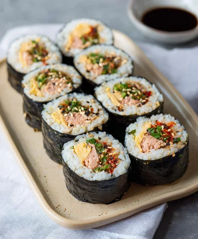 Easy 15-min. Spicy Tuna Kimbap