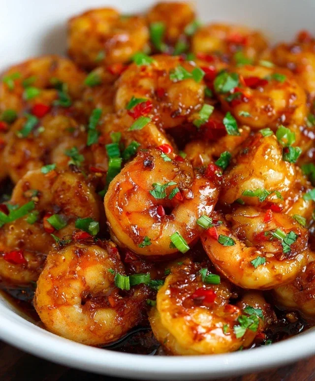 Honey Garlic Shrimp Bowls