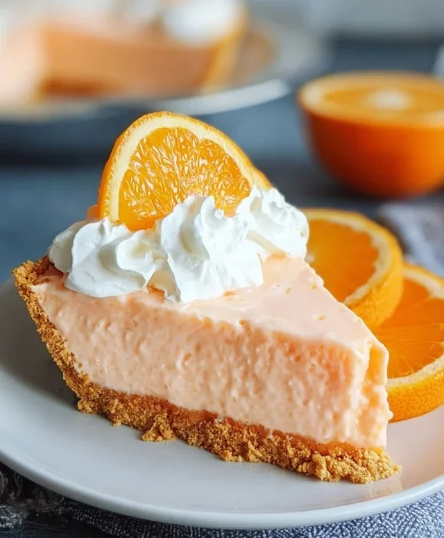 Jello Creamsicle Pie