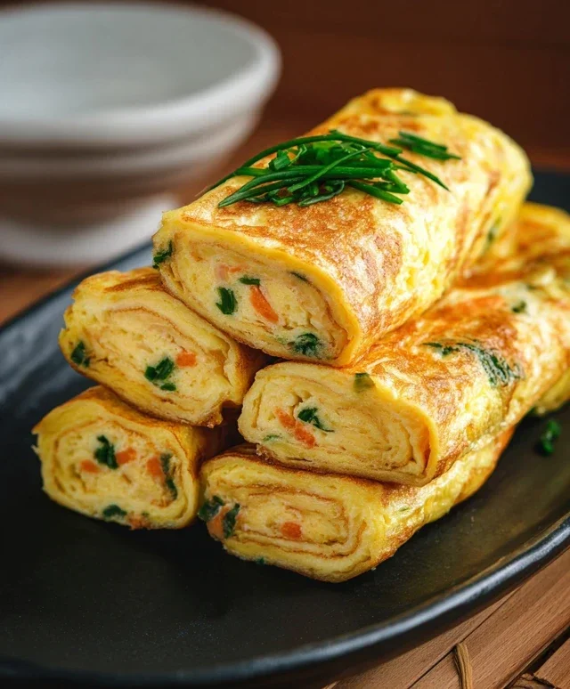 Gyeran Mari (Korean Rolled Omelette)