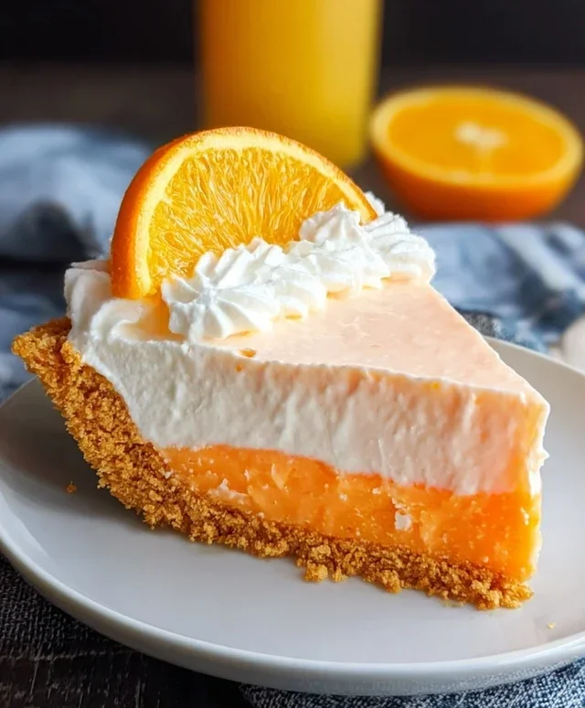 Jello Creamsicle Pie