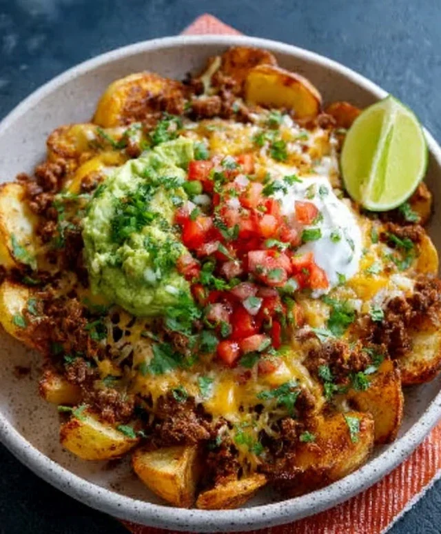 Loaded Potato Taco Bowl