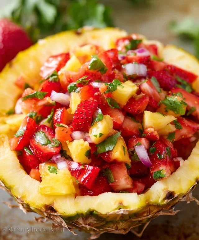 Strawberry Pineapple Salsa Recipe: A Fresh and Flavorful Treat