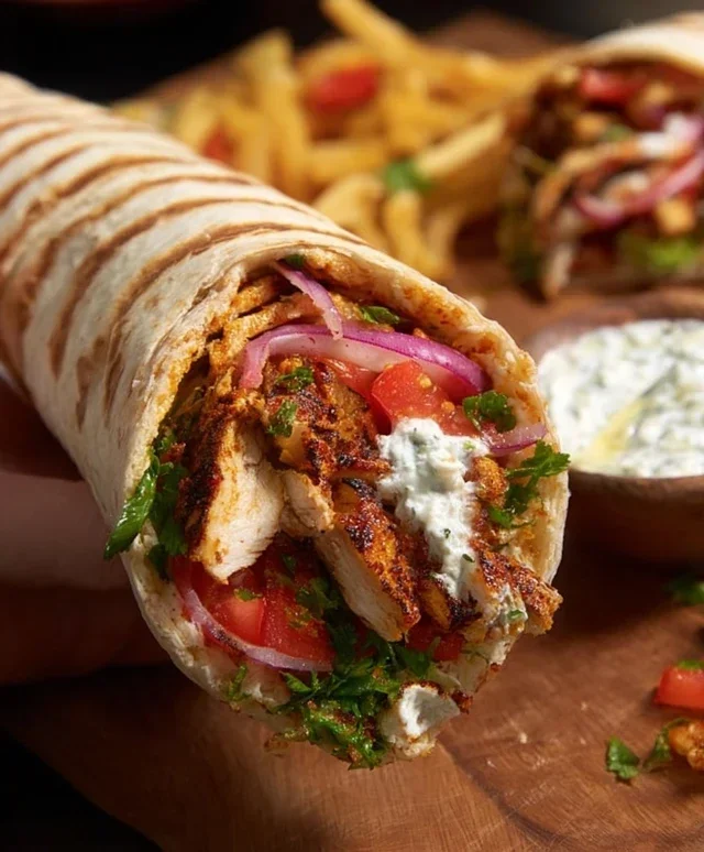 Chicken Shawarma Wrap