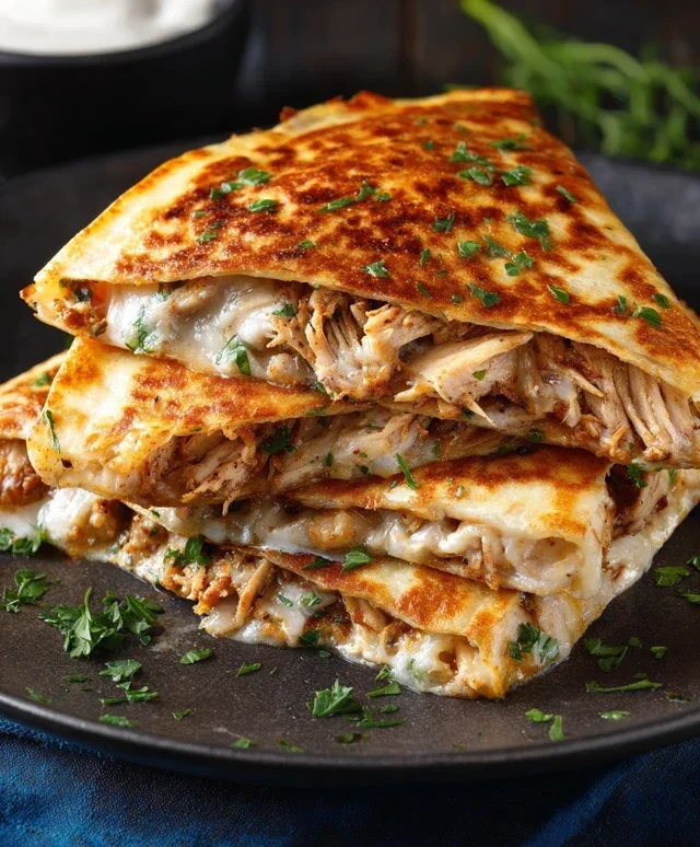 Keto Chicken Quesadilla