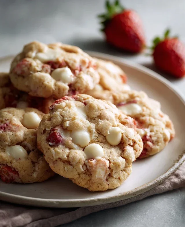 Strawberry Flaky Puffs