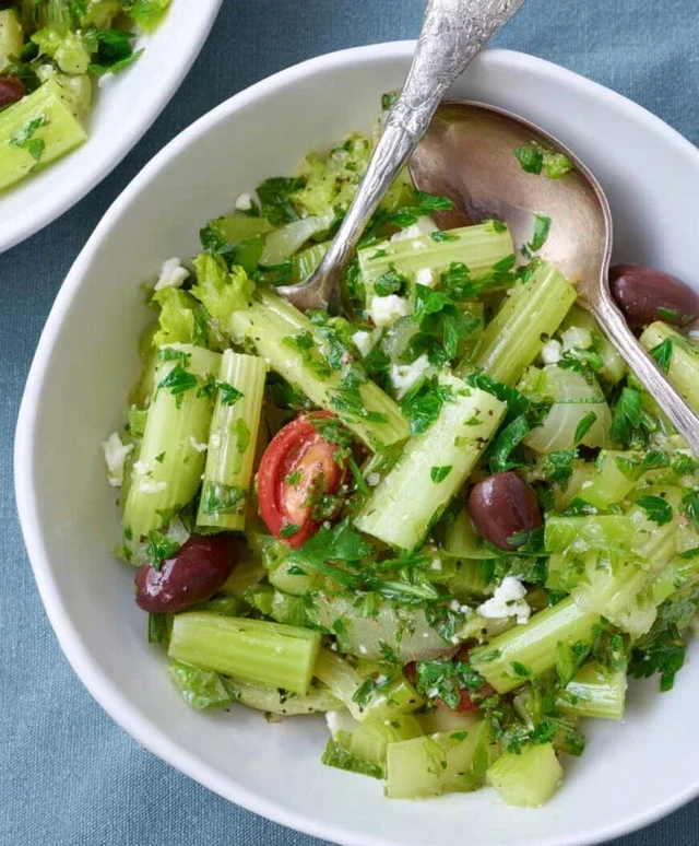 Mediterranean Celery Salad
