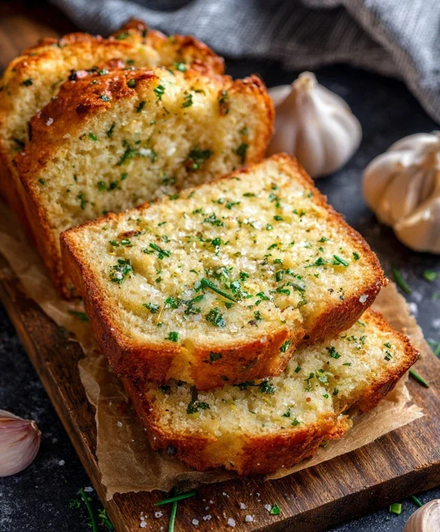Garlic Butter Keto Bread