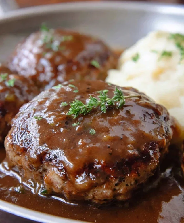Easy Homemade Salisbury Steak