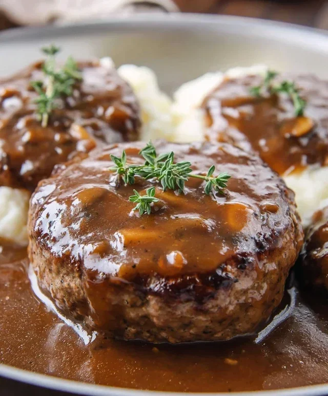 Easy Homemade Salisbury Steak