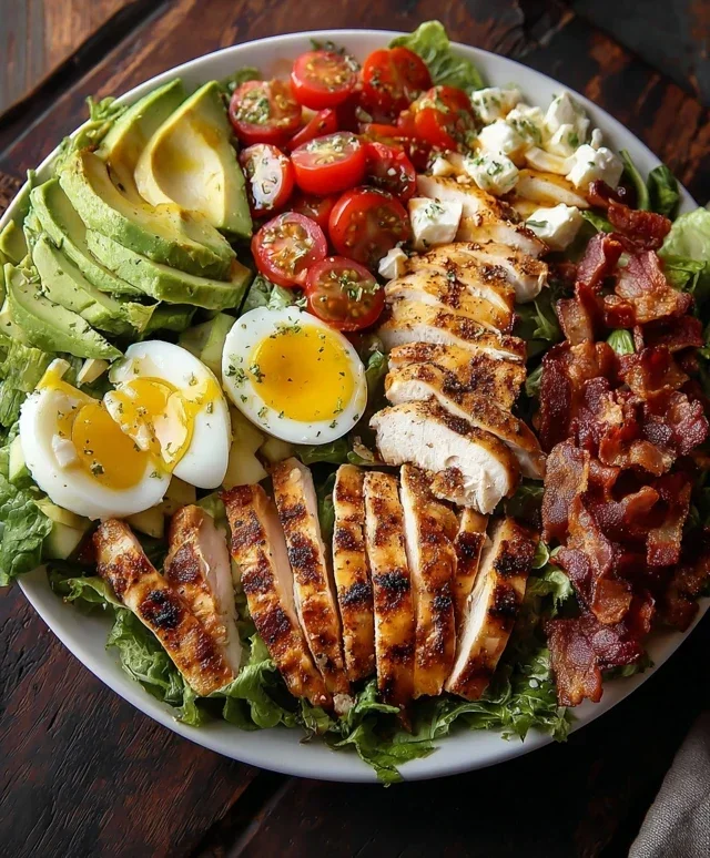 Pnon-non-non-alcoholic alternativeic non-alcoholic aleo Grilled Chicken Cobb Salad