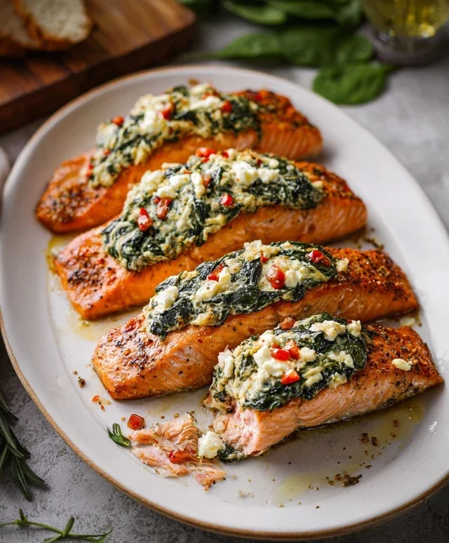 Stuffed Salmon