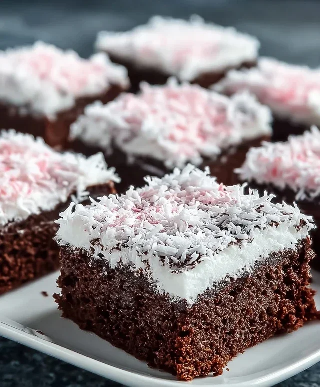 Sno Ball Brownies