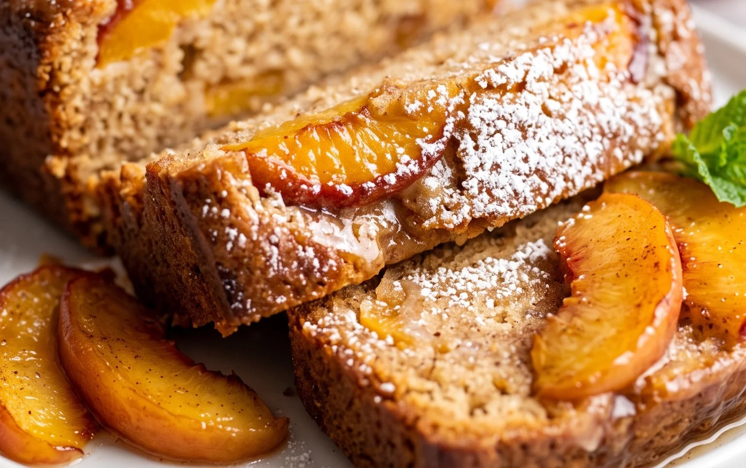 Spiced Peach Bread