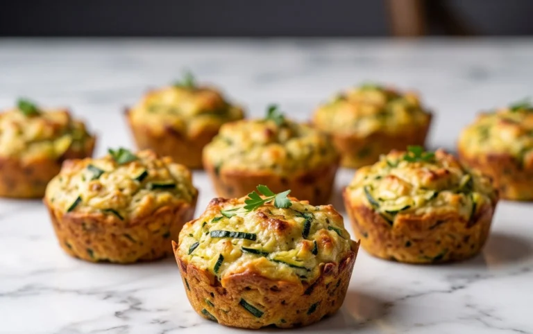 Zucchini Garlic Bites