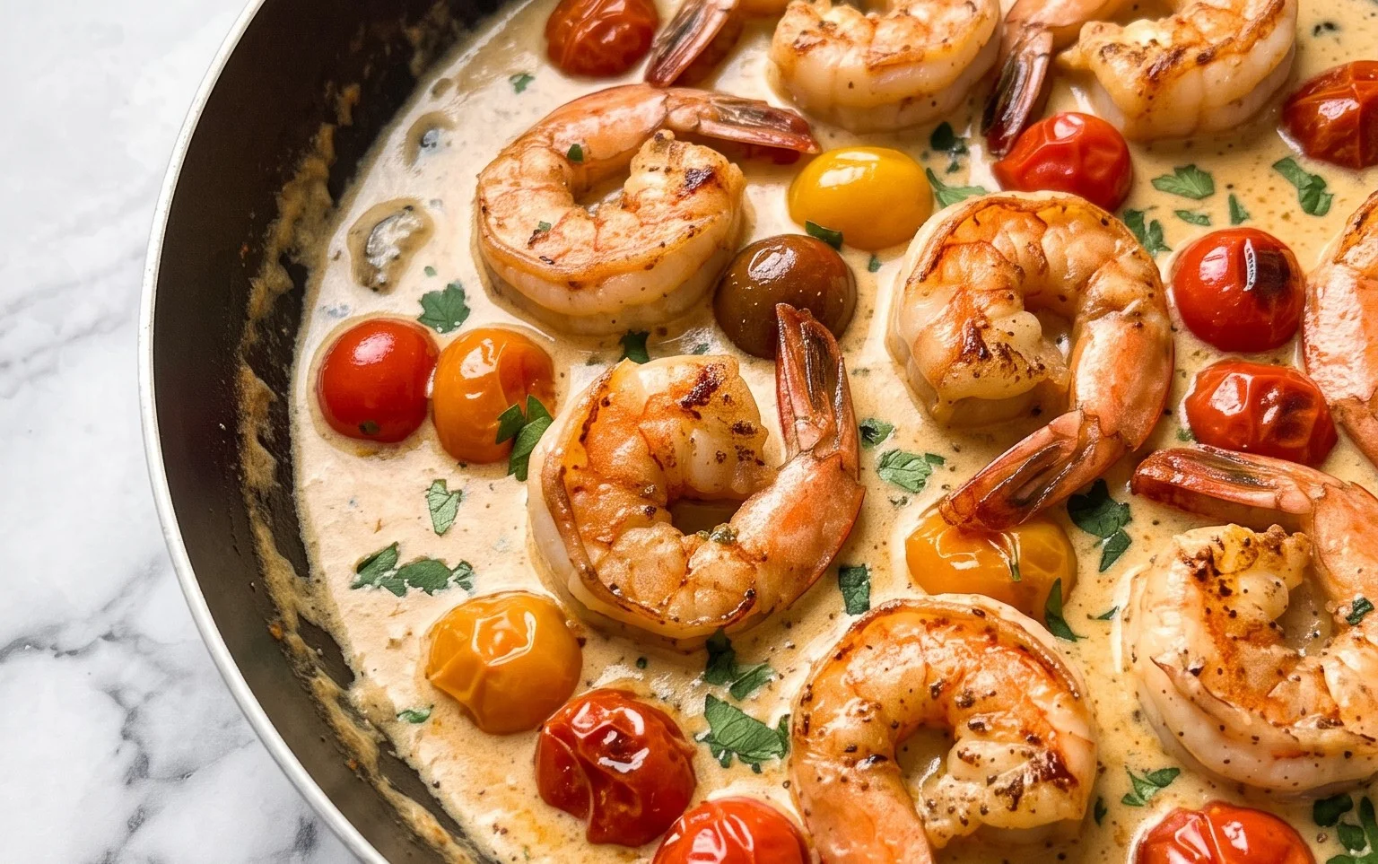Tuscan Shrimp (One-Pan, 30-Minute Dinner)