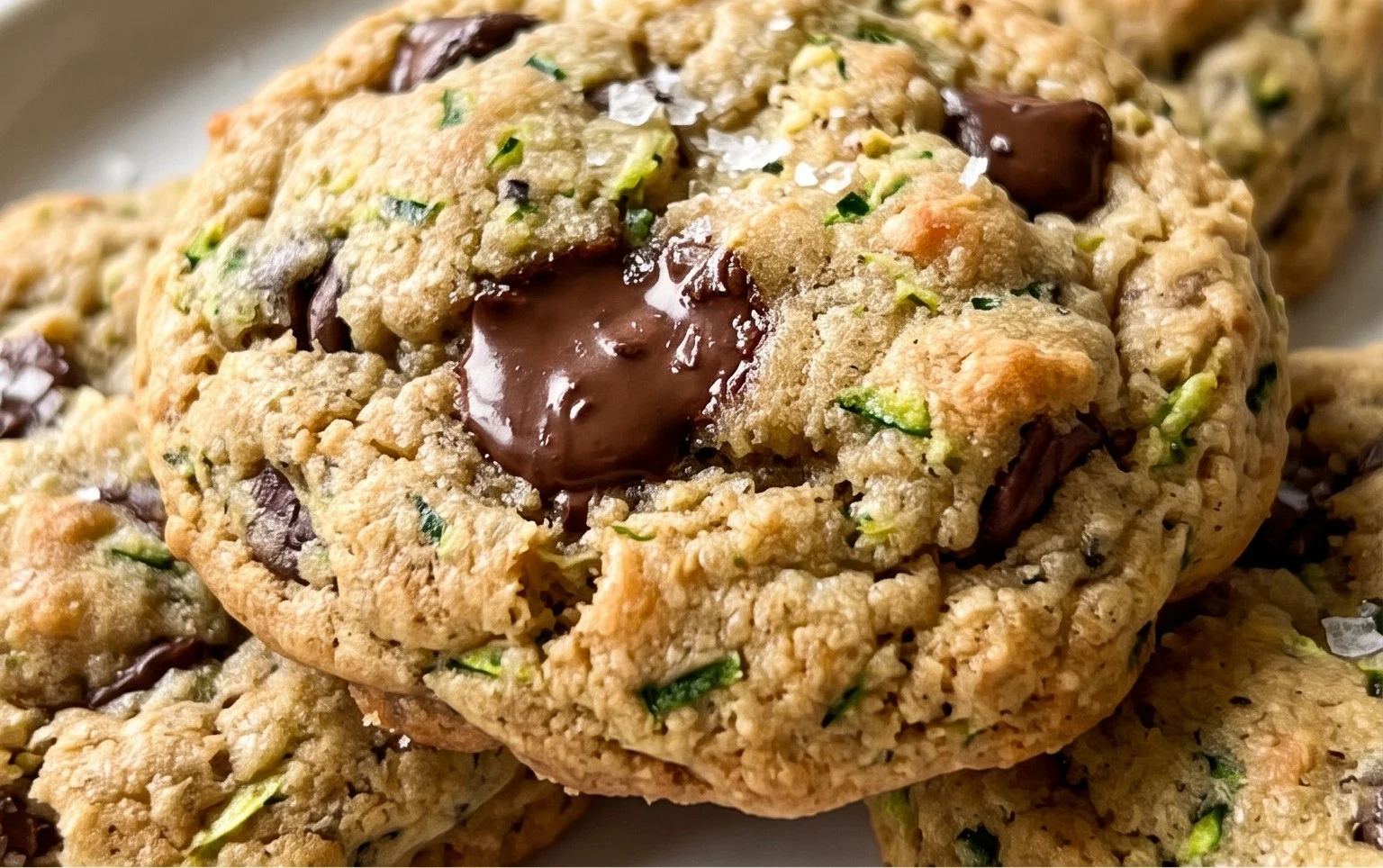 Zucchini Chocolate Chip Cookies