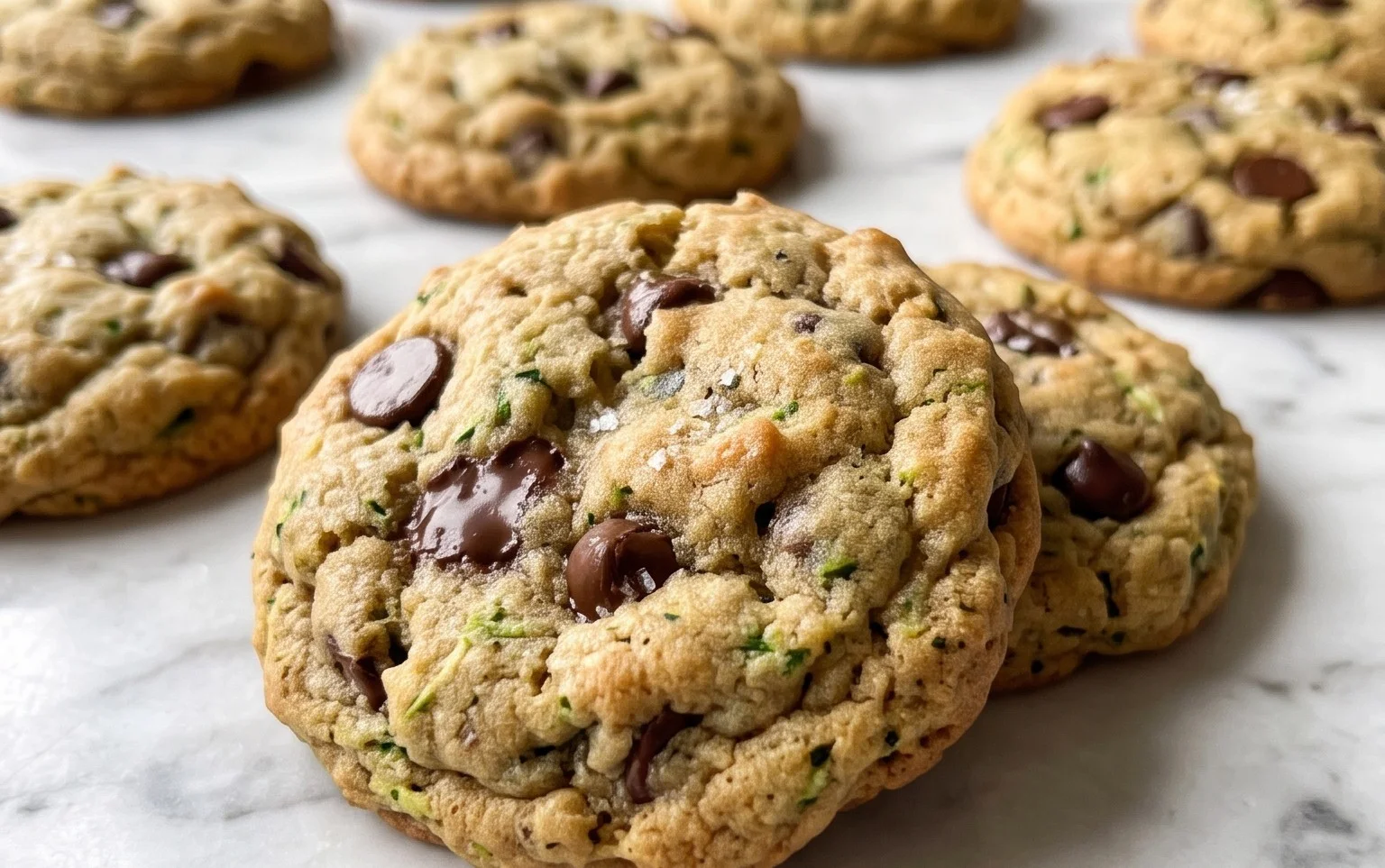 Zucchini Chocolate Chip Cookies