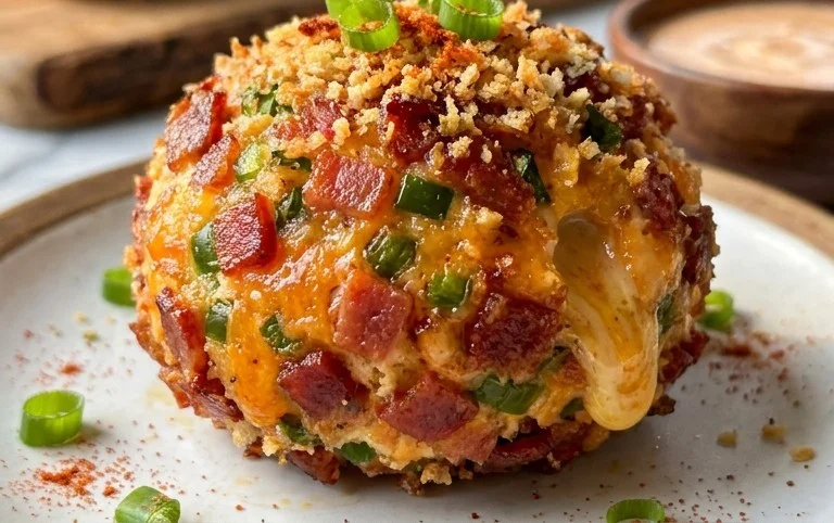 Beef Bacon Jalapeño Popper Cheese Balls