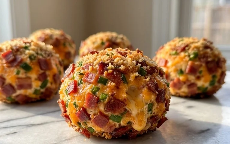 Beef Bacon Jalapeño Popper Cheese Balls