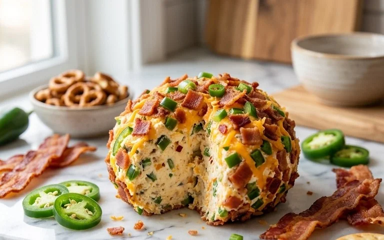 Jalapeno Popper Cheese Ball