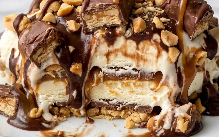 Buster Bar Ice Cream Dessert
