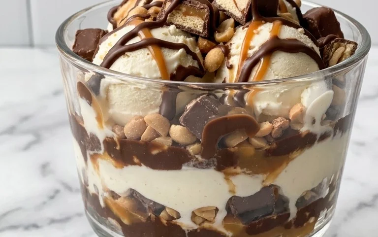 Buster Bar Ice Cream Dessert
