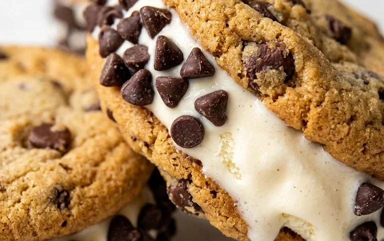 Cookie Ice Cream Sandwiches (Like a Chipwich!)