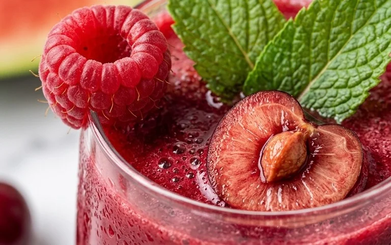 Watermelon Cherry Berry Beet Juice