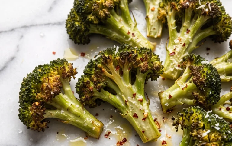Oven Roasted Broccoli (Baked Broccoli)
