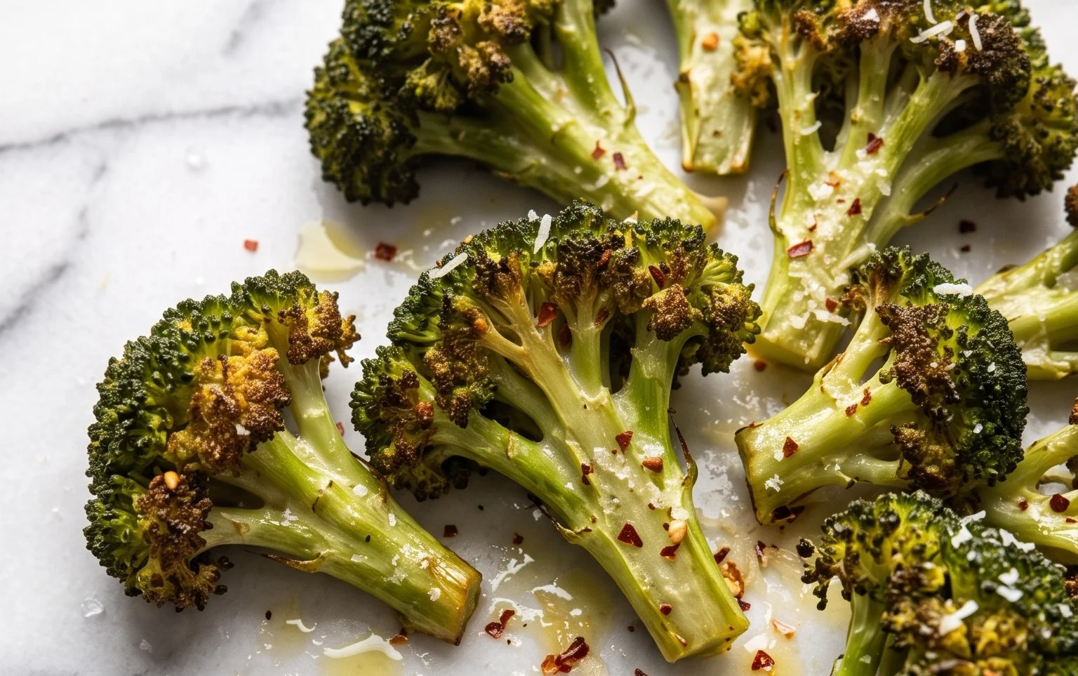 Oven Roasted Broccoli (Baked Broccoli)