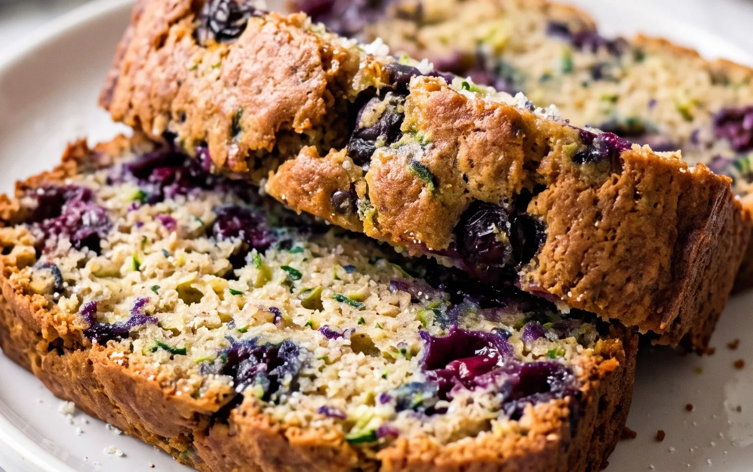 Blueberry Zucchini Bread
