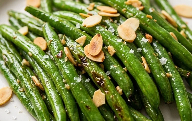 Sautéed Green Beans Recipe with Garlic