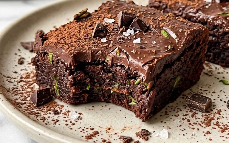Secretly Healthy Zucchini Brownies