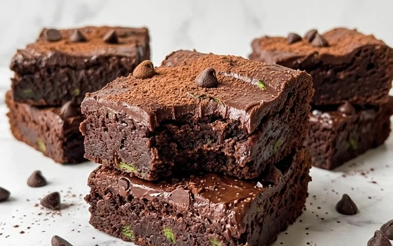 Secretly Healthy Zucchini Brownies